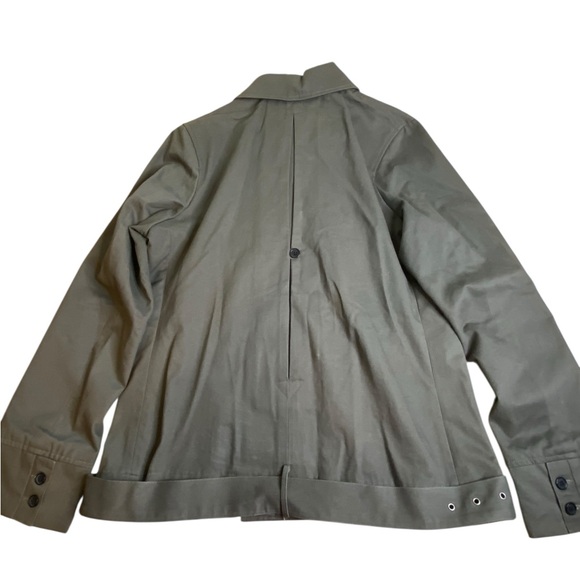 Fremont Apparel Co Los Angeles Vintage Gray Moody Utility Jacket Women’s Size L - Picture 6 of 10